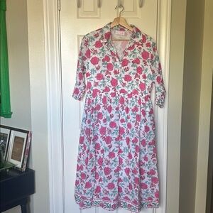 Mary Marshmallows Floral Dress
